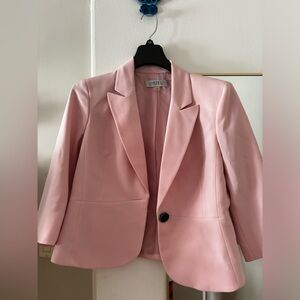 Pink kasper blazer
